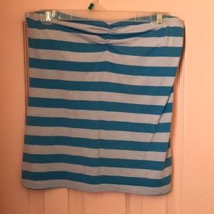 Stripe Tube Top